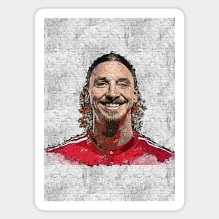 Zlatan Graffiti Art Sticker